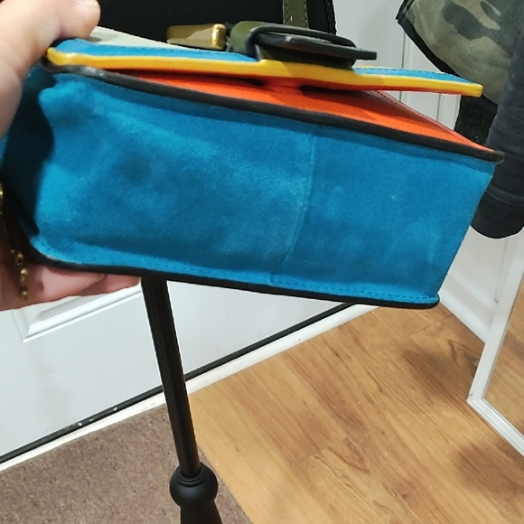 Fossil Green and Blue Crossbody Bag - Picture 5 of 16